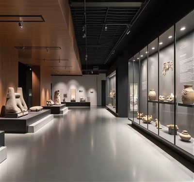 Säkerhet - Förbättrad museets vitrinskåp