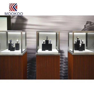 Wood Counter Display för smycken