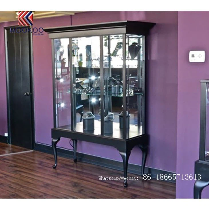 Brand Company Design Glass Showcase For Jewelry Shop