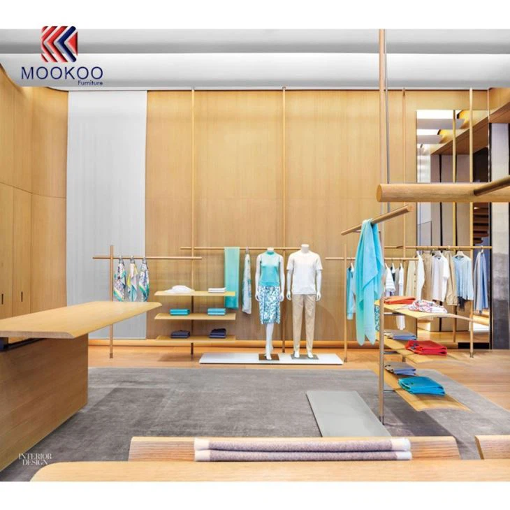 Ladies Clothing Fashion Shop Decoration Idea For Sale From CHINA MOOKOO FURNITURE DESIGN