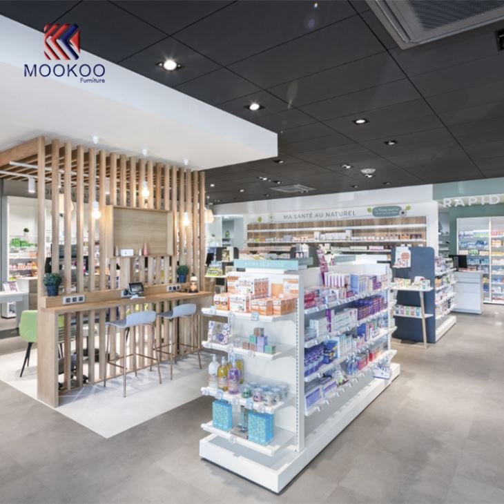 Anpassade MDF träapotekshopmöbler