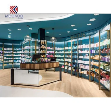 Farmacia Shop Cashier Counter Display Hylles Design